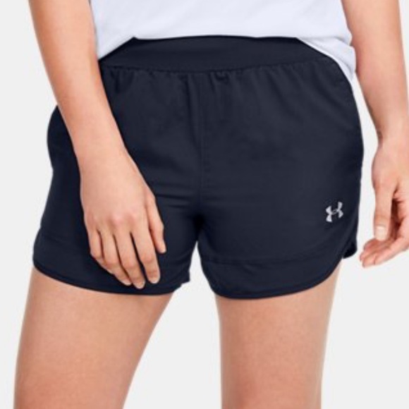 Under Armour Pants - Under Armour - Women's navy UA Locker Woven Shorts